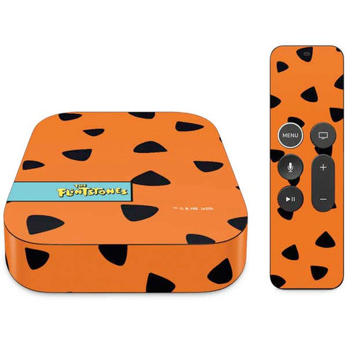 The Flinstones Fred Flintstone Outfit Pattern Apple TV Skin